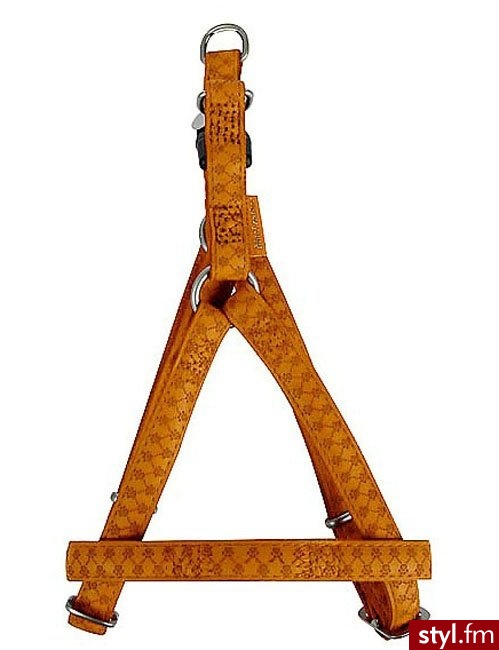 Zolux Regulowane szelki Mac Leather 15 mm - Psy Zwierzaki