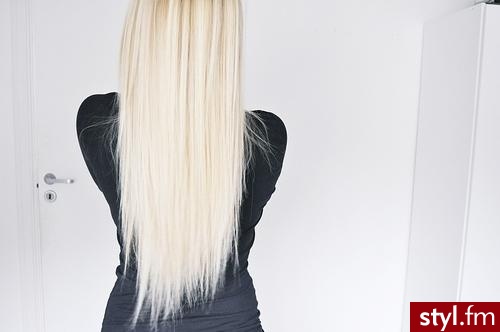 Blond Rozpuszczone Proste Na co dzień Długie Fryzury