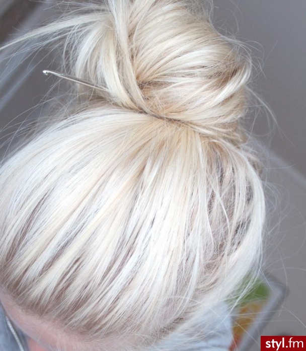 Blond Kok Proste Na co dzień Długie Fryzury
