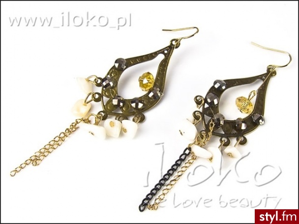 Iloko KOLCzYKI BOHO DŁUGIE - Kolczyki Biżuteria Moda