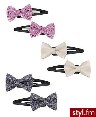 Spinki do włosów z kokardkami ;D. $3.80 - Nakrycia głowy Dodatki Moda