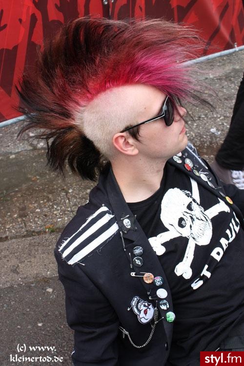 Kolorowe Punk Rock Alternatywne Krótkie Męskie Fryzury