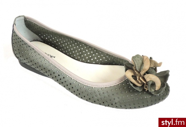 Robson Baleriny 3630109D - Balerinki Buty Moda