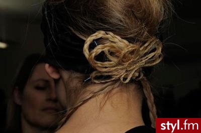 Brązowe Warkocze Proste Na co dzień Krótkie Fryzury