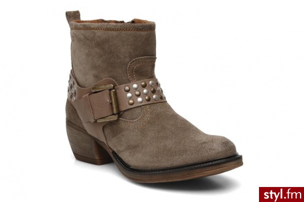 Josef Seibel PÓŁBUTY I BOTKI TONI 01 BY JOSEF SEIBEL (Brązowy) - Botki Buty Moda
