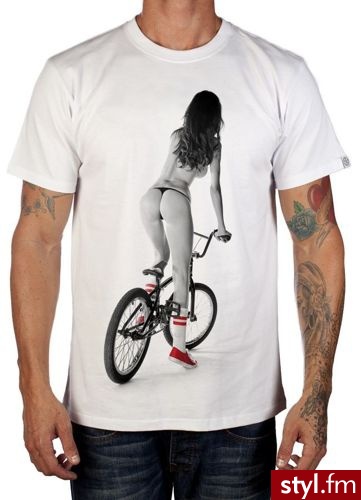 Unit Riders Koszulka Lady Rider biała - Sportowe Buty Moda
