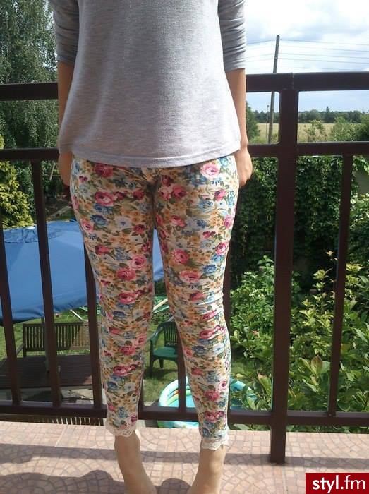 Leginsy Spodnie Moda