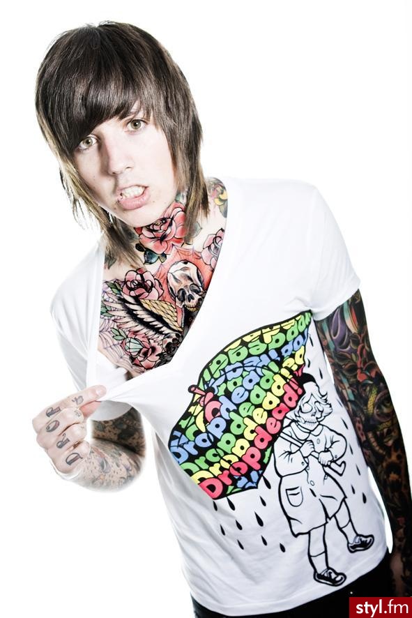Oli Sykes - Tatuaże
