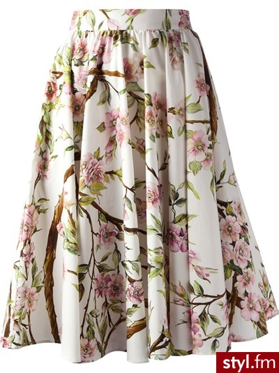 Średnie Spódnice Moda