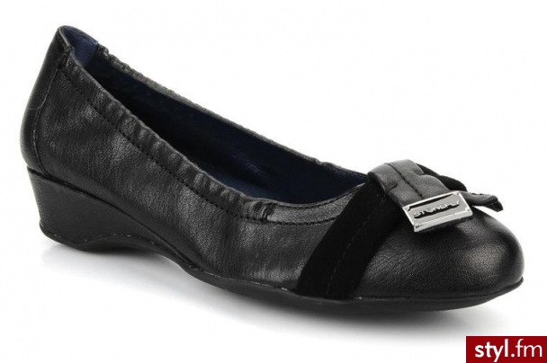 Stonefly BALERINKI MIA 22 BY STONEFLY (Czarny) - Balerinki Buty Moda