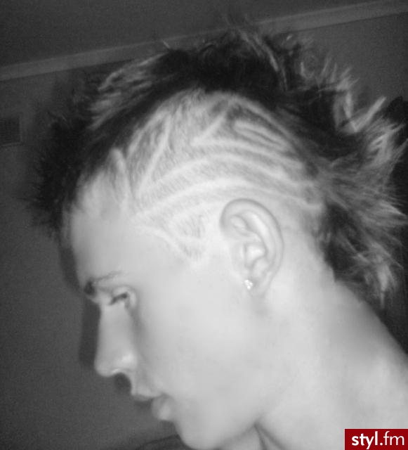 Punk Rock Alternatywne Średnie Fryzury