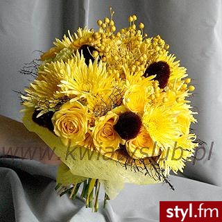 Bukiety ślubne Ślub Moda