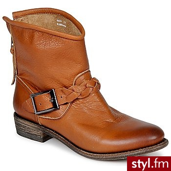 Blackstone BUTY ZIPPER BOOT NOVA Brown - Pozostałe Buty Moda