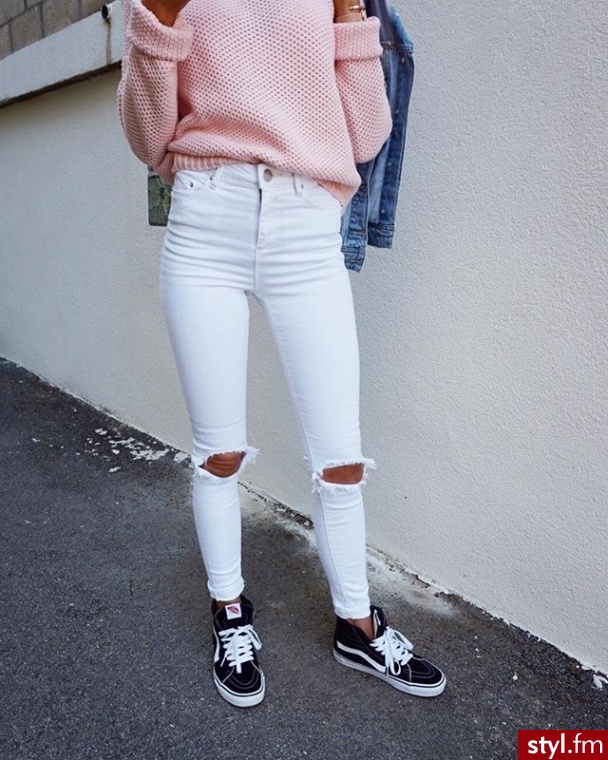 Jeansy Spodnie Moda