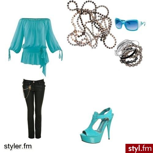 Turquoise Reflective. Inspiracja błękitem nieba :) - Styler