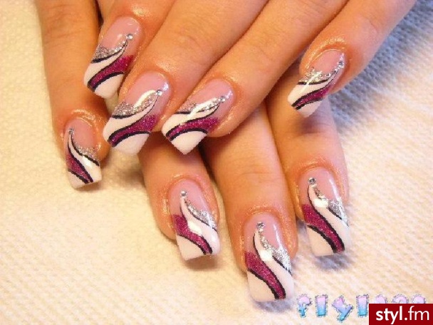 Nail Art - Kwadratowe Żelami Żel Paznokcie