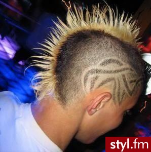Punk Rock Alternatywne Średnie Fryzury