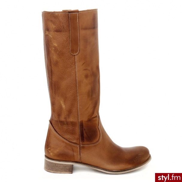 Venezia KOZAKI 994 SAV CAMEL - Kozaki Buty Moda