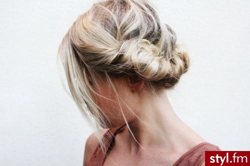 Blond Upięcie Proste Na co dzień Długie Fryzury