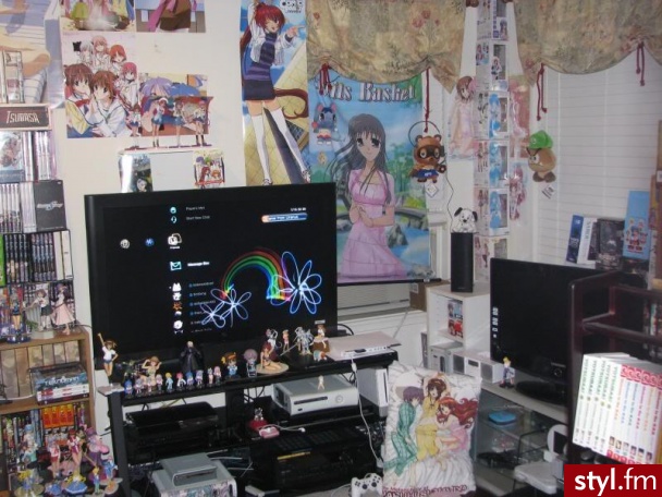Z zycia otaku. hehehe nie moje :D - Mój pokój Wnętrza