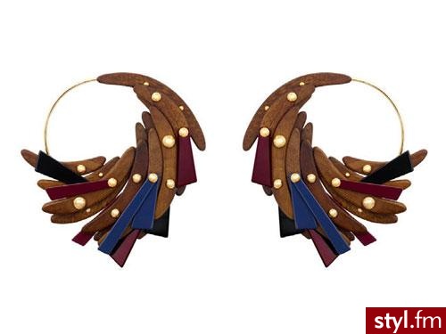 Oryginalne i nietypowe kolczyki od Louis Vuitton 900$ - Pozostałe Dodatki Moda