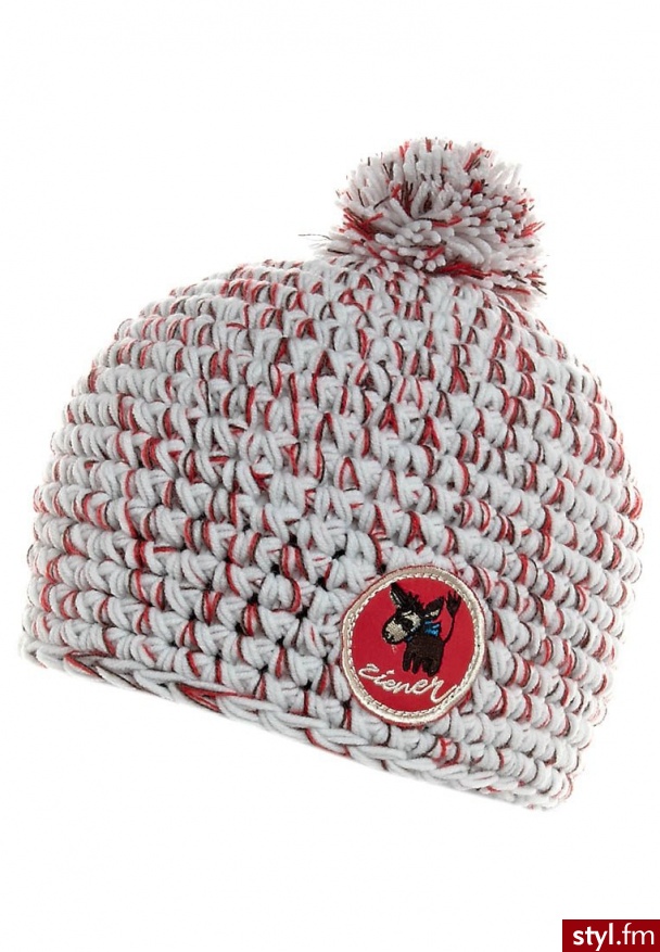 Ziener IL ZOO MINIS Czapka biały - Nakrycia głowy Dodatki Moda