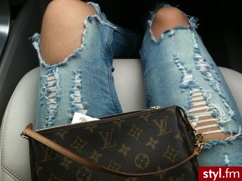 Jeansy Spodnie Moda