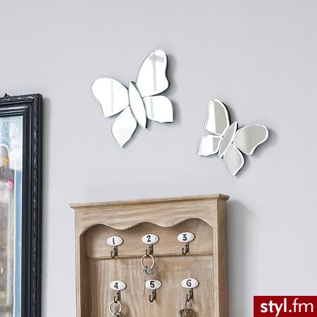 Ozdobne lusterka w kształcie motylków - 21 GBP - Gadżety Inne Moda