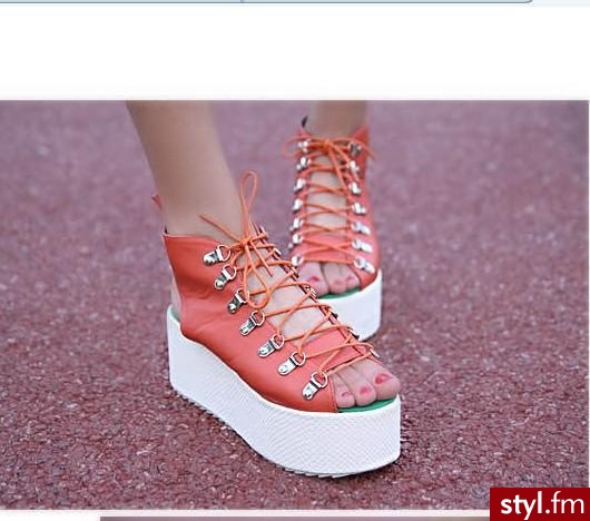 Sandały Buty Moda