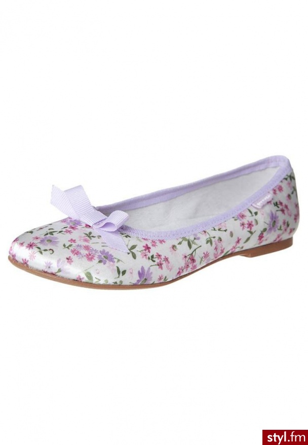 Garvalin LOLITA Baleriny biały (92950) - Balerinki Buty Moda