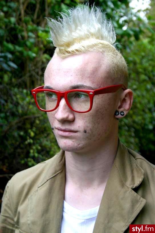 Punk Rock Alternatywne Średnie Fryzury