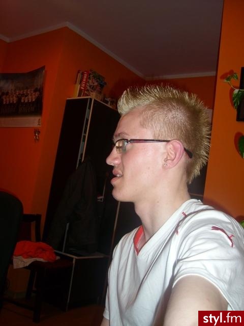 Punk Rock Alternatywne Średnie Fryzury