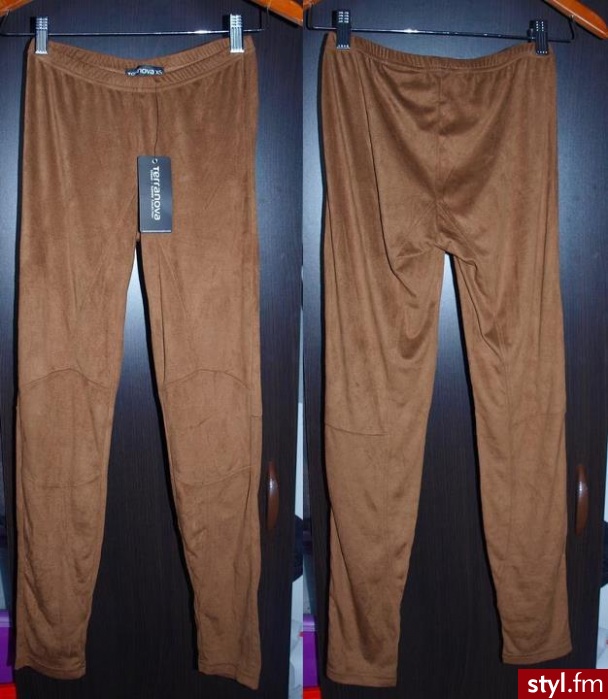 Nowe leginsy z Terranovy . Rozmiar XS ale na XS za duży troche więc S :) <br>
http://www.facebook.com/pages/Beauty-Clothes/342279892475694?ref=tn_tnmn - Materiałowe Spodnie Moda