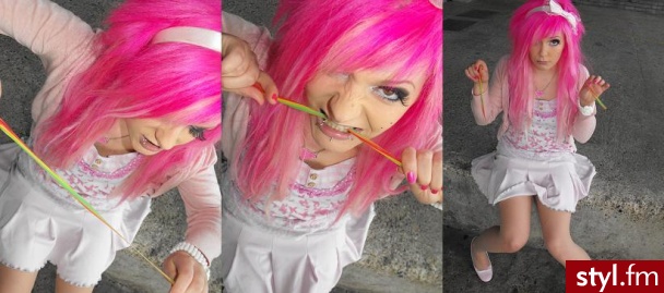 EMO Alternatywne Średnie Fryzury