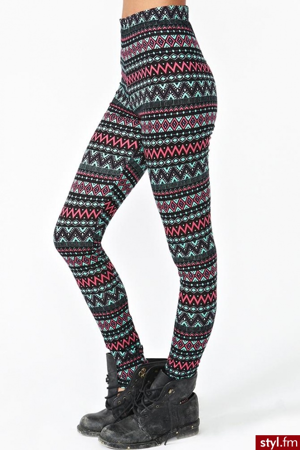 Leginsy Spodnie Moda