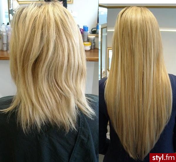 Blond Rozpuszczone Proste Na co dzień Długie Fryzury