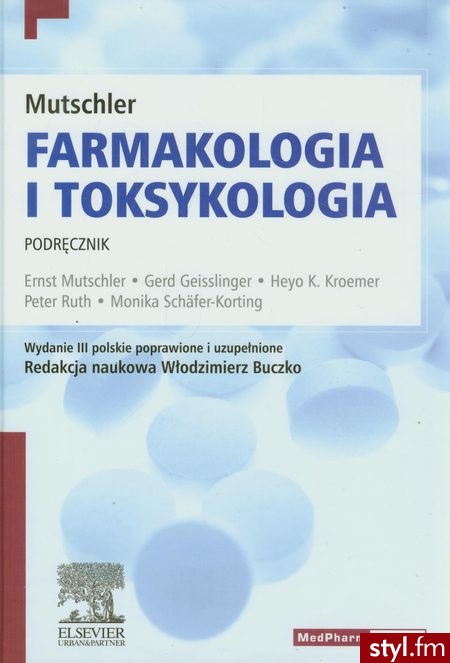 Farmakologia i toksykologia.Mutschler wyd.III - Emu Buty Moda