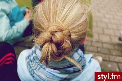 Blond Kok Proste Na co dzień Długie Fryzury