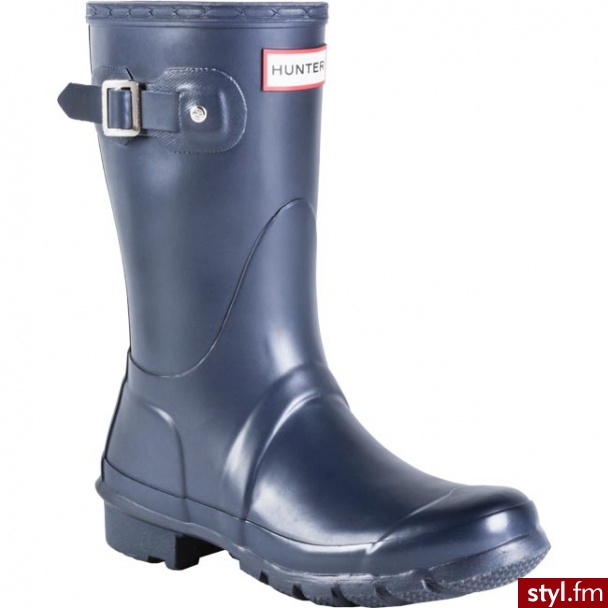 Hunter KALOSZE W23758 NAVY NIEBIESKI (35,5) - Kalosze Buty Moda