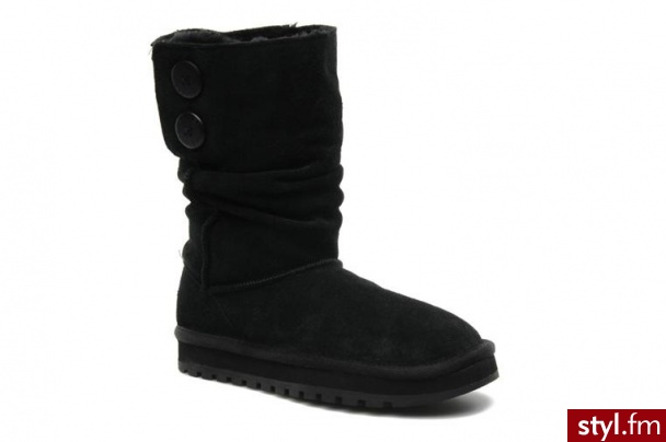 Skechers PÓŁBUTY I BOTKI FREEZING TEMPS BY SKECHERS (Czarny) - Botki Buty Moda