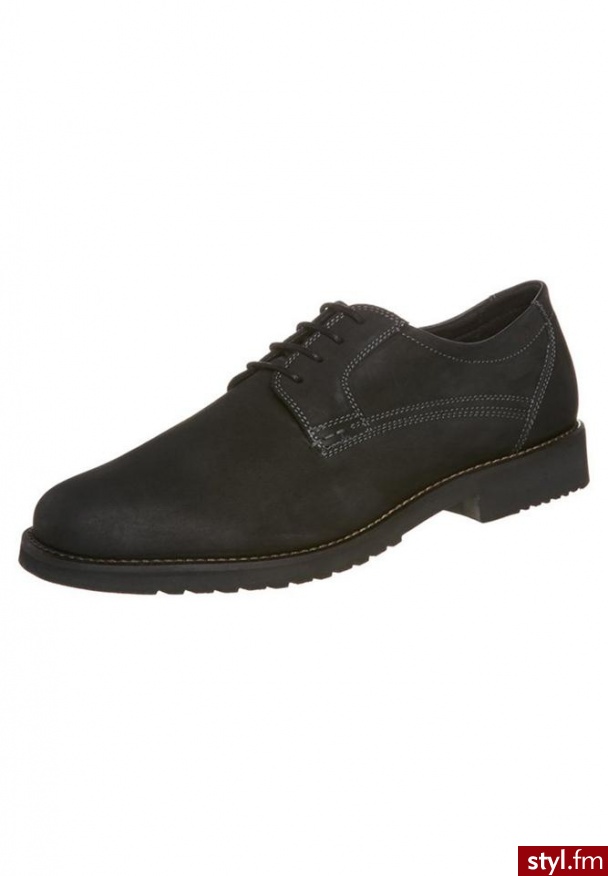 Sioux Oksfordki czarny (26860) - Pozostałe Buty Moda