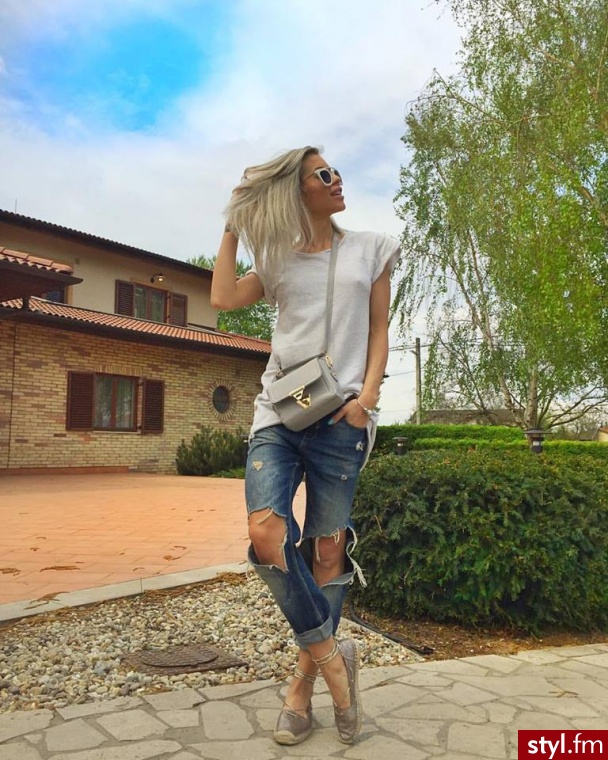 Jeansy Spodnie Moda