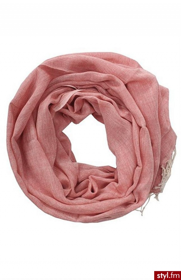 5678707602 Szal 5678707602 (czerwony) - Nakrycia głowy Dodatki Moda