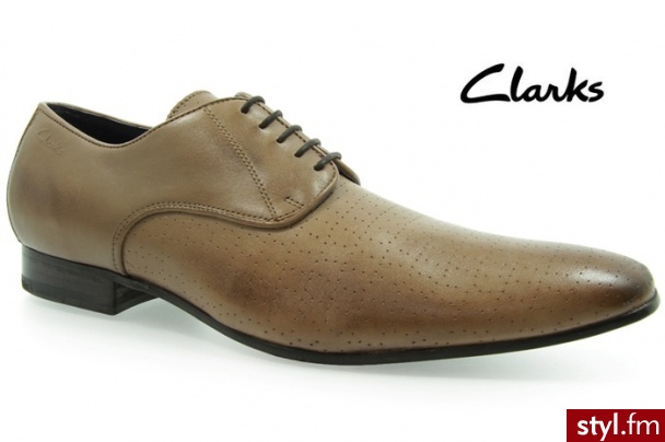 Clarks PÓŁBUTY GANG TIME SMOKEY BROWN - Półbuty Buty Moda