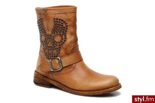 Felmini Półbuty i botki Folly by (Brązowy) - Botki Buty Moda