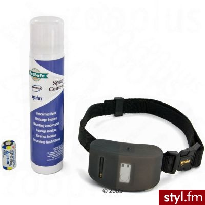 Radio systems PetSafe Deluxe Obroża antyszczekowa - 2 x 70g Nabój do rozpylacza, cytrynowy - Psy Zwierzaki