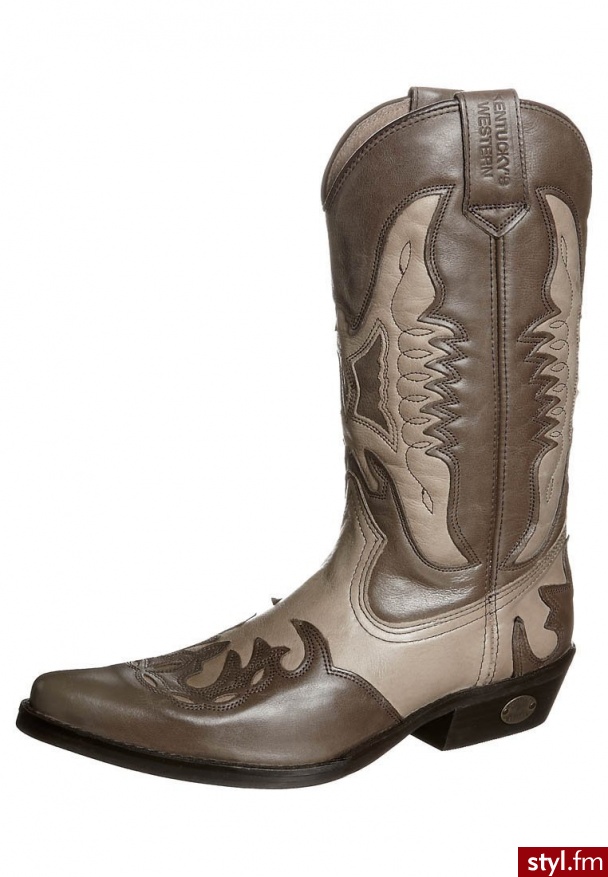 Kentuckys Western Kowbojki i Buty motocyklowe brązowy - Pozostałe Buty Moda