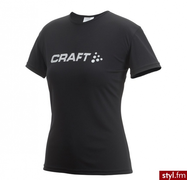CRAFT 192482 damska koszulka sportowa Czarny - Bluzki Ciuchy Moda