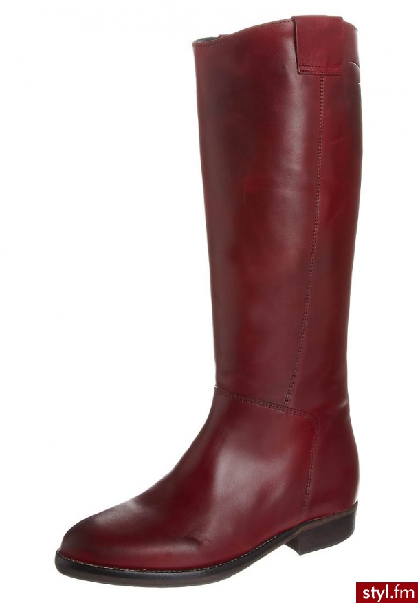 Pastelle STELLA Kozaki czerwony - Kozaki Buty Moda