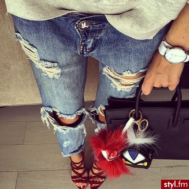 Jeansy Spodnie Moda